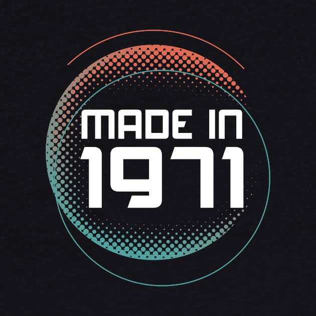 Made in 1971 by CardRingDesign